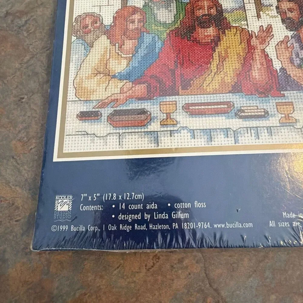 Bucilla Cross Stitch Kit 42118 The Last Supper Religious